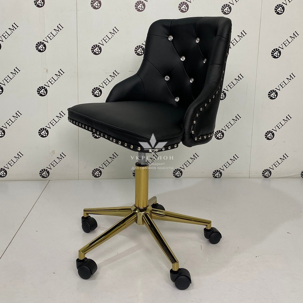 Стільчик майстра Ice Diamant gold black