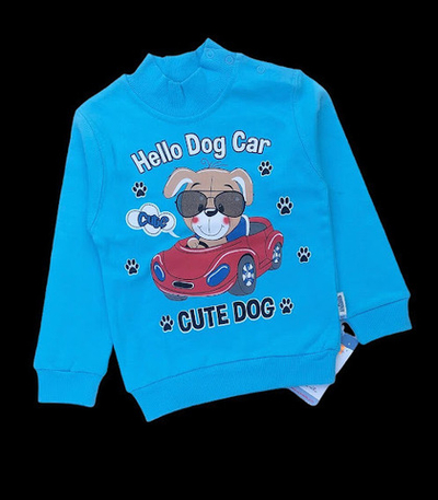 Водолазка "Cute dog", бавовна ТМ "Serka"