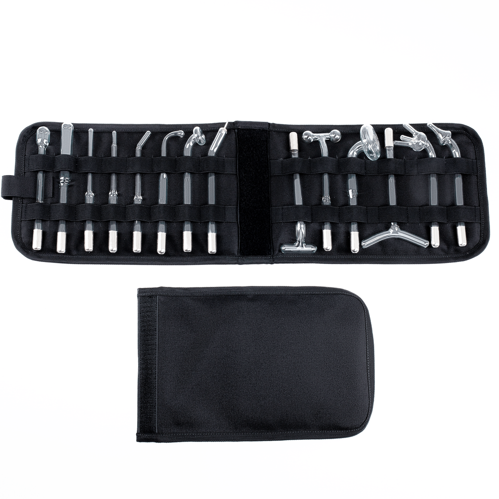 Набор электродов для дарсонвалей Darsonval (14 шт) в футляре