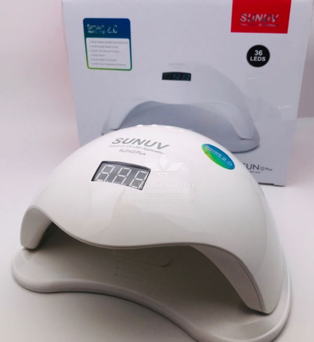 Лампа для манікюру LED+UV Sun 5 plus, 48 вт (оригінал)