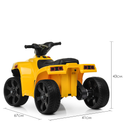 Дитячий електроквадроцикл від 1 до 4 років Bambi M 3893EL