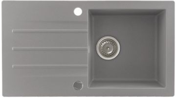 Кухонна мийка KERNAU KGS A 50 1B1D GREY METALLIC