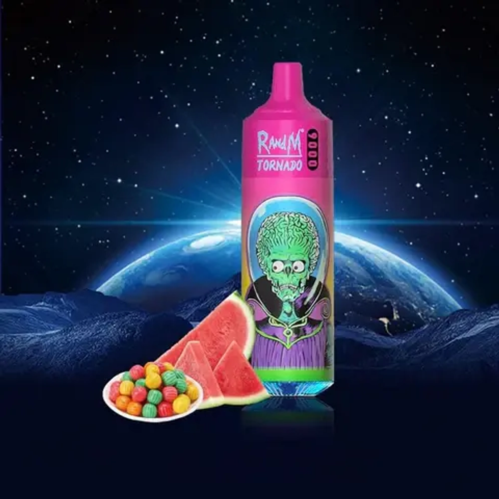 RandM Tornado 9000 Watermelon Skittles 5% nic