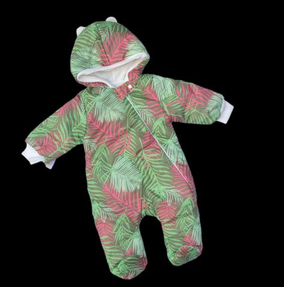 Комбінезон "Happy", плащівка, синтепон, фліс ТМ "Happy ToT" (62 см)