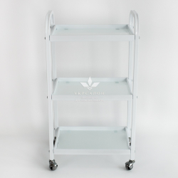 Косметологическая тележка R-20 white