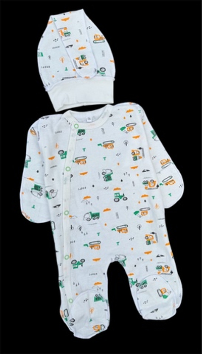 Чоловічок із шапочкою "Техніка", футер ТМ “Ua” (56 см)