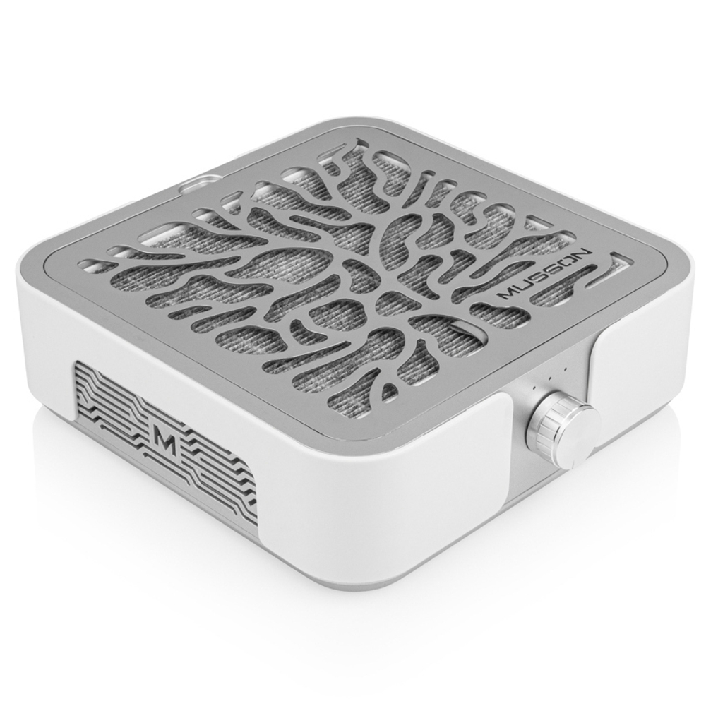 Витяжка Musson X3 Silver з НЕРА-фільтром 72W для манікюру та педикюру