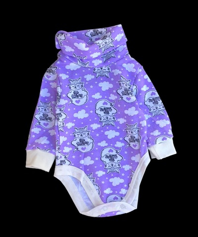 Боді-водолазка з довгим рукавом «Принт», футер ТМ "P4"