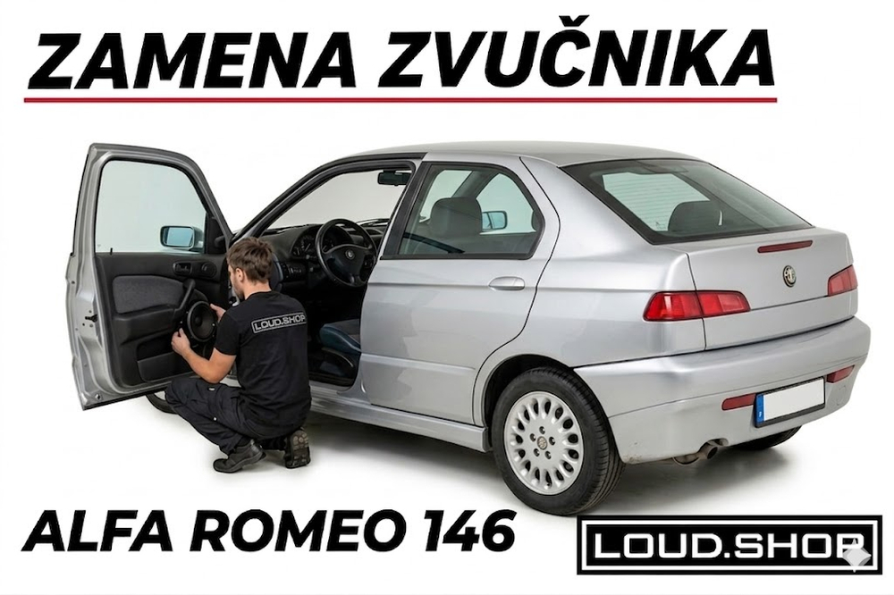 Komplet Zvučnika Alfa Romeo 146