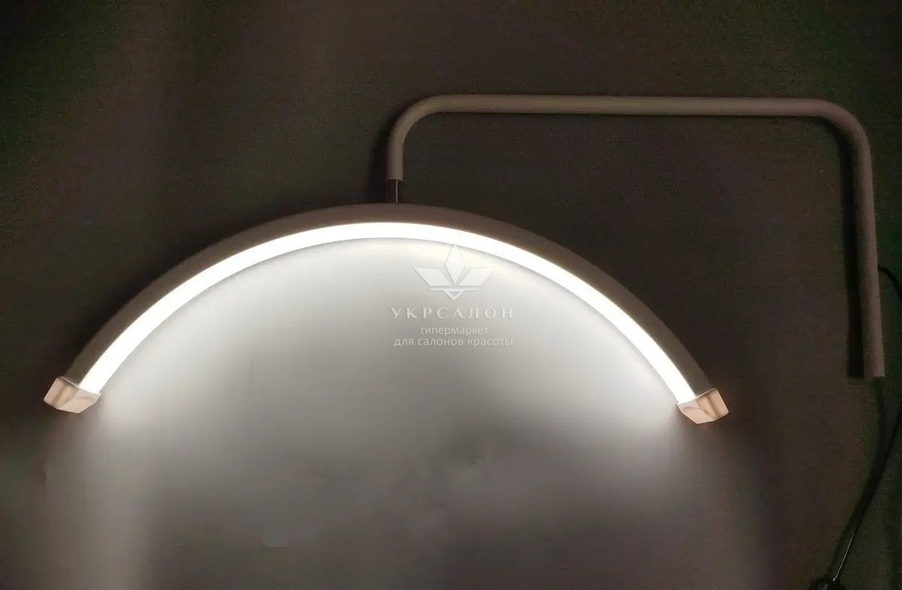 Безтіньова Led лампа для бьюті майстра Smart Moon Light HD-M6X, 50 Вт, біла