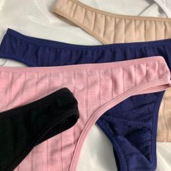 Стрінги в широкий рубчик