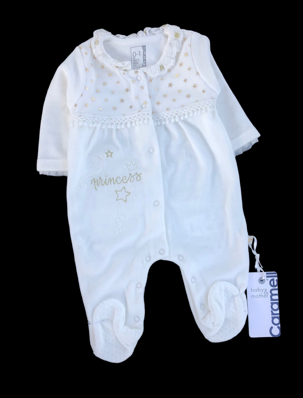 Чоловічок "Princess", велюр ТМ "Caramell" (56 см)