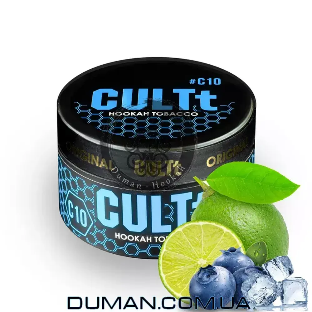 CULTt C10 Blueberry Lime Ice (Культ Лайм Черника Лёд) На вес 25г