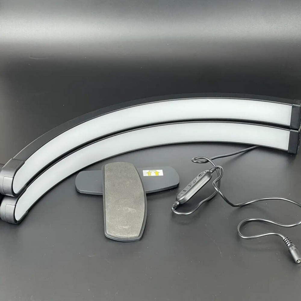 Настільна складана безтіньова LED-лампа F-700A, чорна