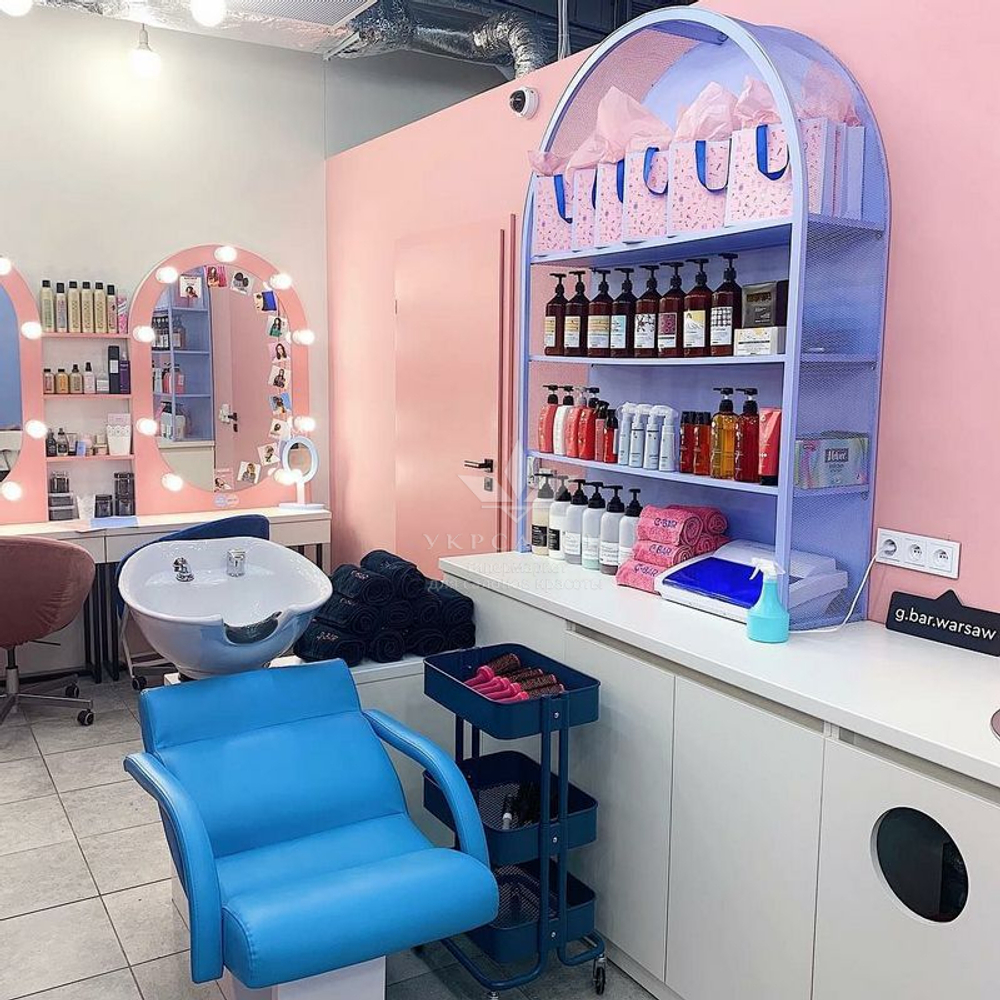 Парикмахерская мойка Shelley One White