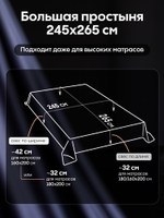 Комплект постельного белья Однотонный Сатин Премиум OCP011