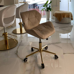 Стульчик мастера Paris Velor gold