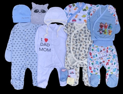 Гарний набір одягу для новонародженого хлопчика, якісний одяг для немовлят, весна-літо, зріст 62 см, бавовна