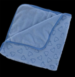 Плед, плюш, набивна махра, 90*90 см, ТМ "Happy ToT"