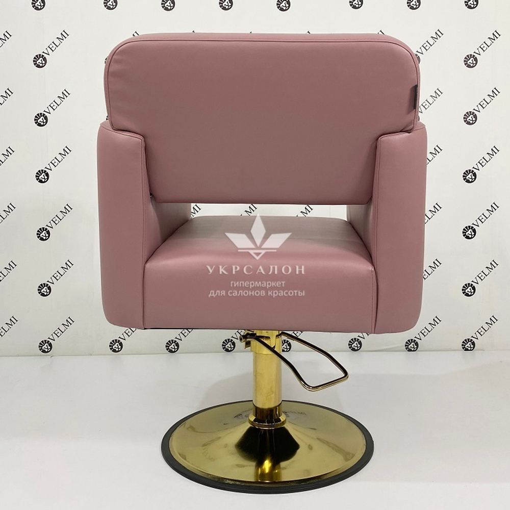 Перукарське крісло Eliot Gold на диску
