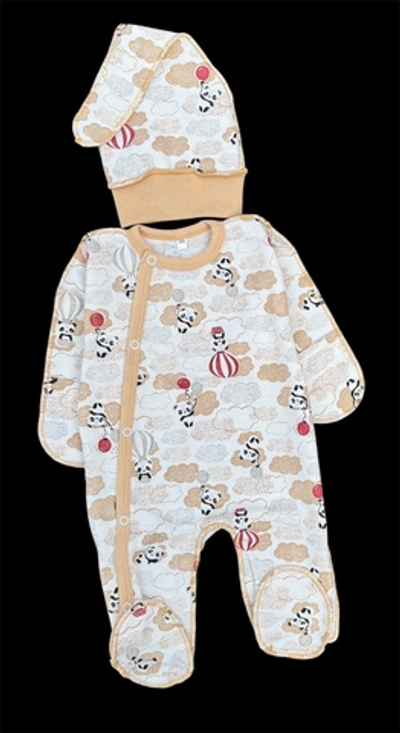 Чоловічок із шапочкою "Повітряні кулі", футер ТМ “Ua” (56 см)