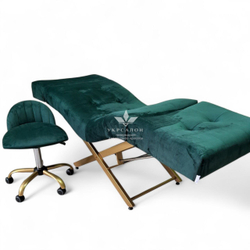 Кушетка анатомическая Tertio 2 со стульчиком