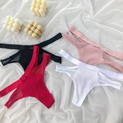 Стрінги з  подвійною резинкою