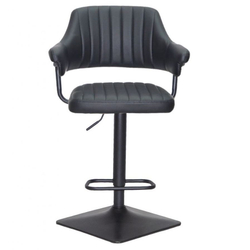 Стульчик для визажа Jef Black quadro