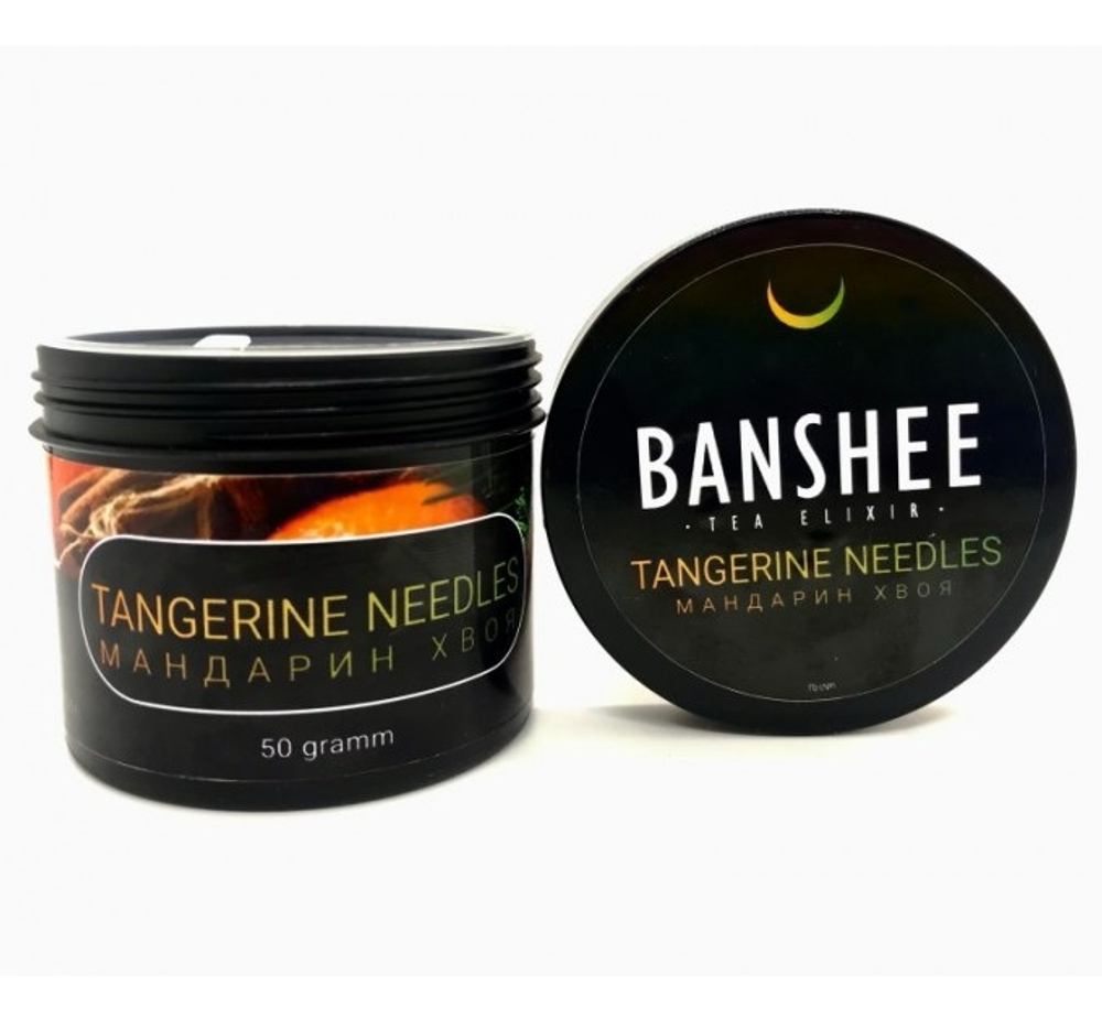 Бестабачная смесь Banshee Tangerine Needls (Банши Мандарин хвоя) 50г
