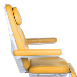 Косметологічна електрична кушетка Modena (3 мотори), помаранчева