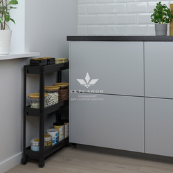 Косметологічний візок Vesken Becken чорний