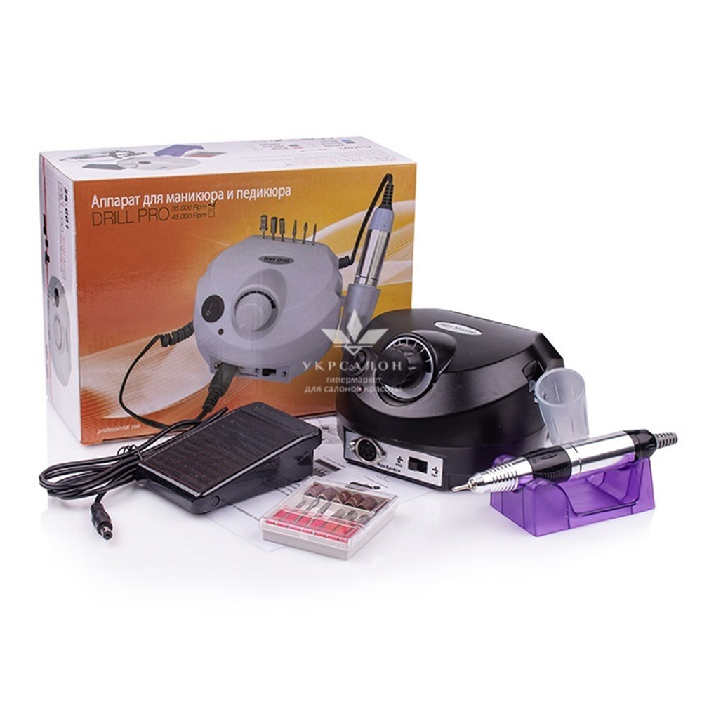 Фрезер для манікюру та педикюру Nail Drill ZS-601 Pro (оригінал)