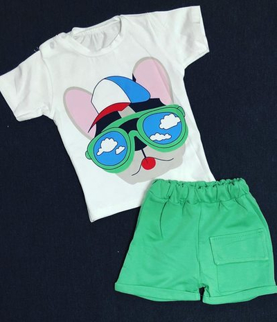 Костюм 2в1: футболка, шорти, бавовна ТМ "Murat Baby"