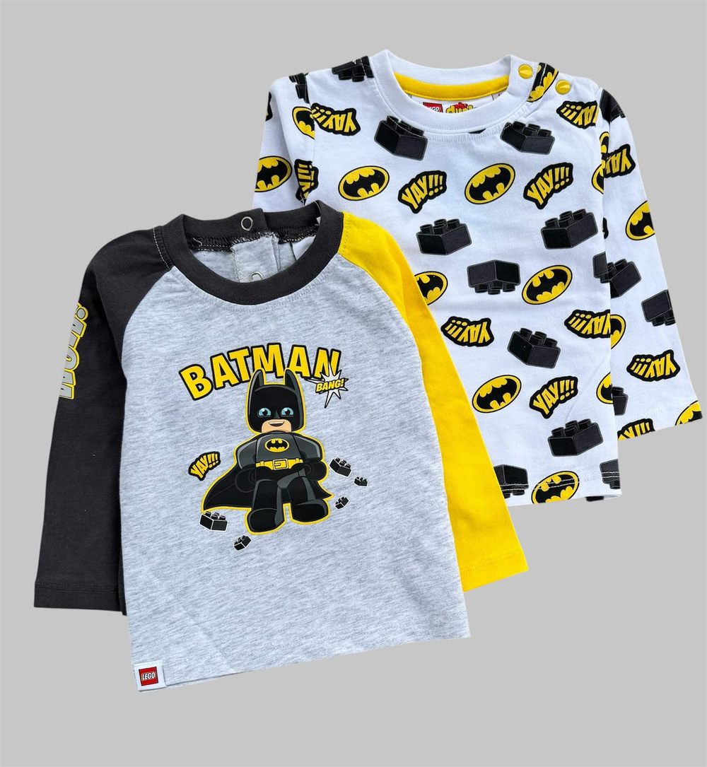 Стильний набір одягу для хлопчика "Batman": курточка + комбінезон + реглани, розмір 68