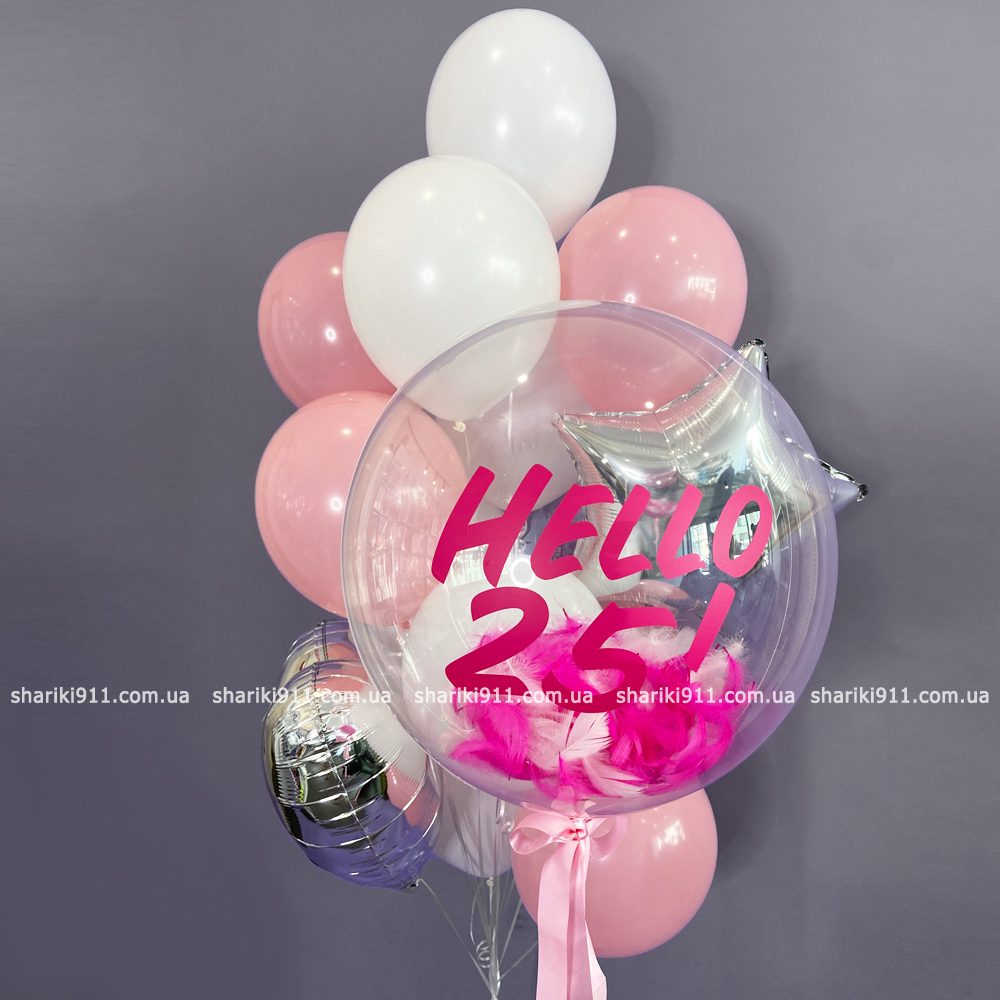 шары на 25 лет девушке