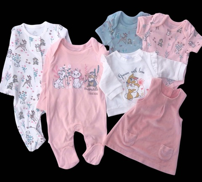 Гарний набір одягу для новонародженої дівчинки, якісний одяг для немовлят, демісезон (осінь, весна), зріст 56 см, бавовна