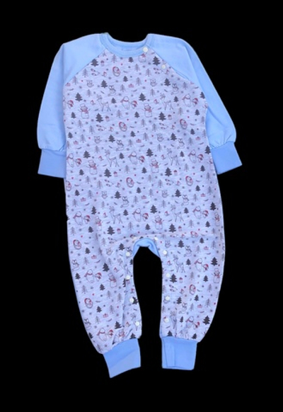 Чоловічок «Принт», футер ТМ "Happy ToT" (86 см)