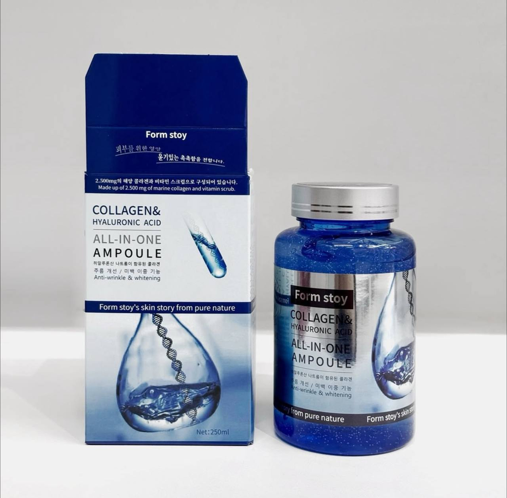 Сыворотка для лица COLLAGEN & HYALURONIC ACID ALL-IN-ONE AMPOULE