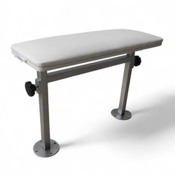 Подставка для педикюра Tertio 7 с регулировкой высоты на silver ножках