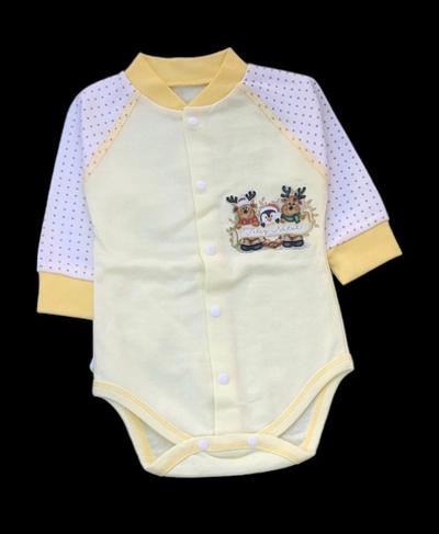 Боді з довгим рукавом, футер ТМ "Happy ТоТ"