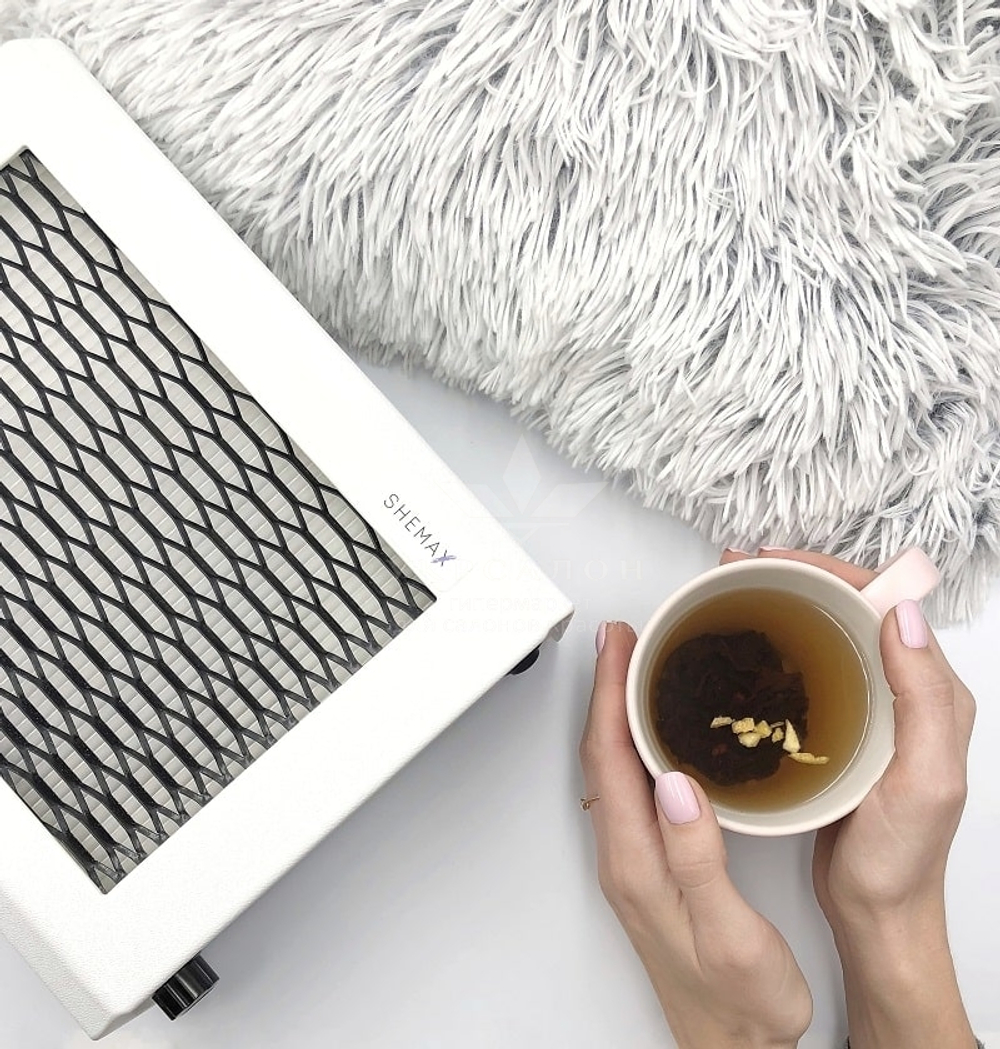 Настольная вытяжка для маникюра с фильтром SheMax, 66 ватт