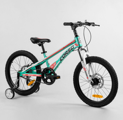 Детский спортивный велосипед 20 дюймов Corso Speedline магниевый