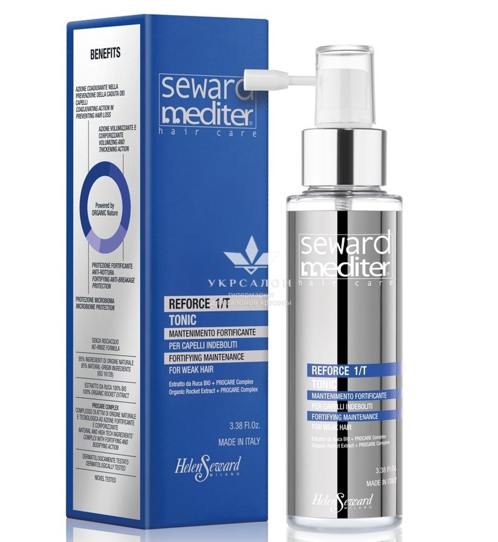 Укрепляющий и уплотняющий тоник для волос Reforce Tonic 1/T Seward Mediter