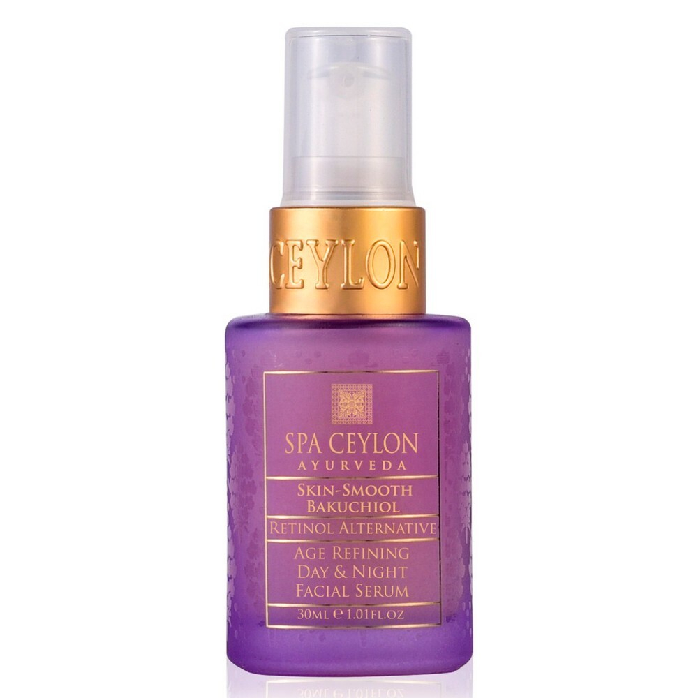 Антивікова сироватка день-ніч для сухої та чутливої шкіри Бакучіол 30 мл, SPA Ceylon