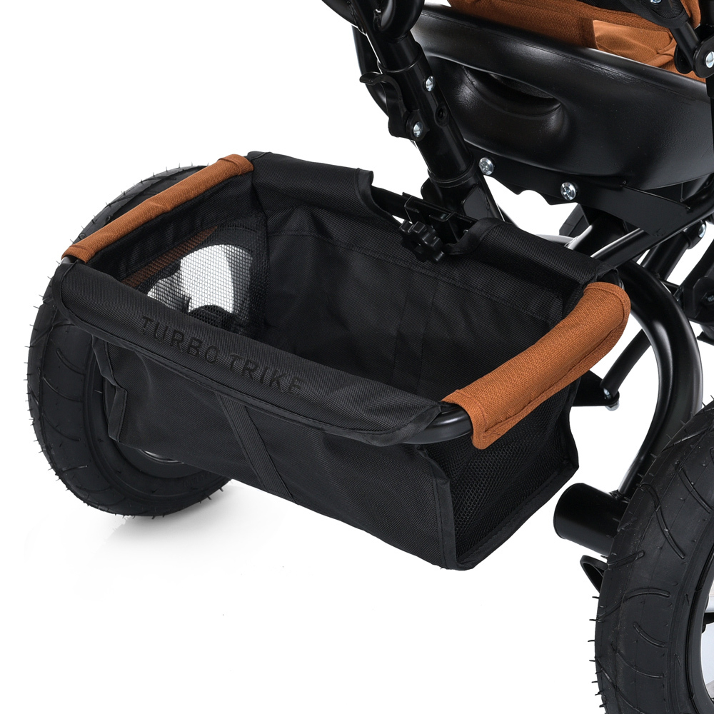 Дитячий триколісний велосипед Turbo Trike MT 1006 гумові колеса
