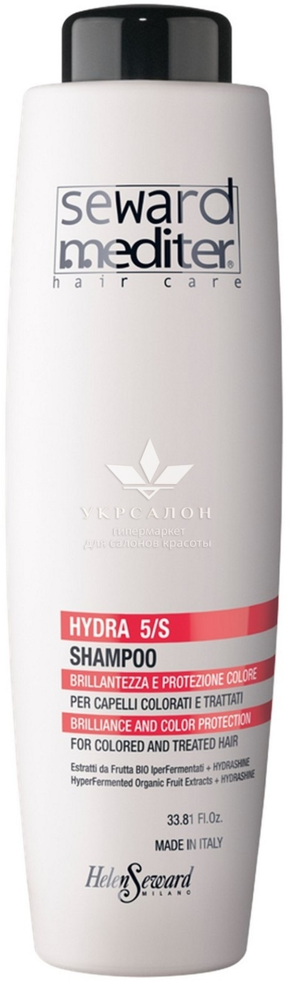 Шампунь Блиск та захист кольору для фарбованого волосся Hydra Shampoo 5/S Seward Mediter