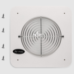 Врезная вытяжка для маникюра Air max V6 белая