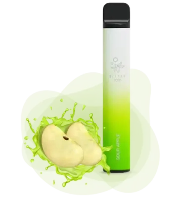 Elf Bar 2000 - Sour Apple (5% nic)