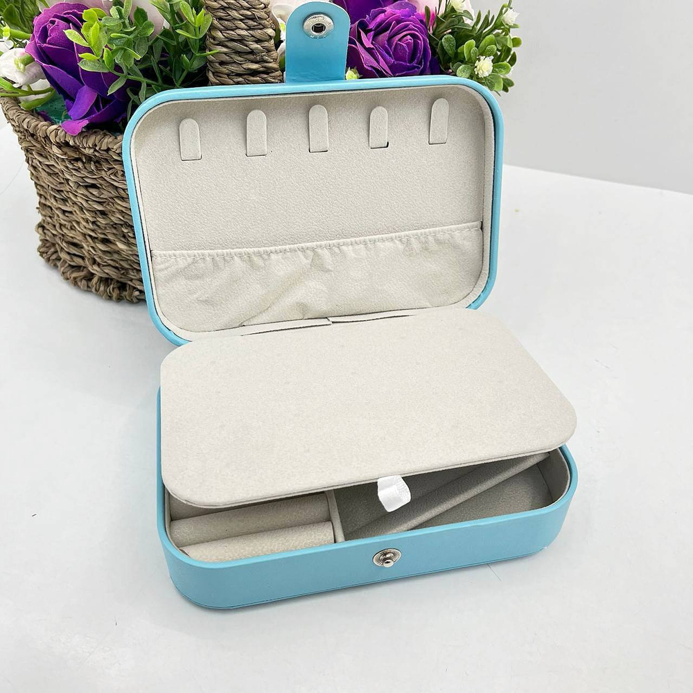 Шкатулка для украшений (голубой)