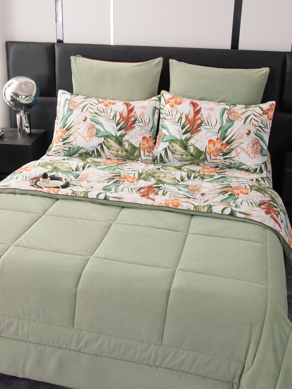 Комплект постельного белья Сатин Velouria Luxe с Одеялом VL017